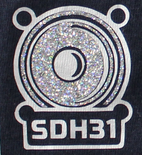 Vinyl HTV PlotterFilms Italy - Stardust Glitter Silver Multi color SDH31