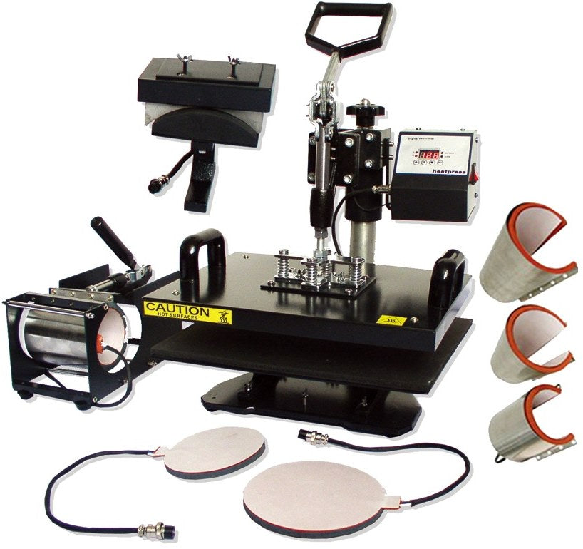 Combo 3 Machine with 8in1 Combo Heat Press