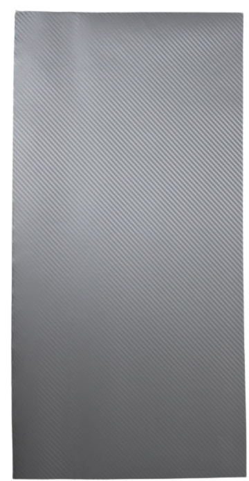 Vinyl 1300x600mm Carbon Fiber Silver