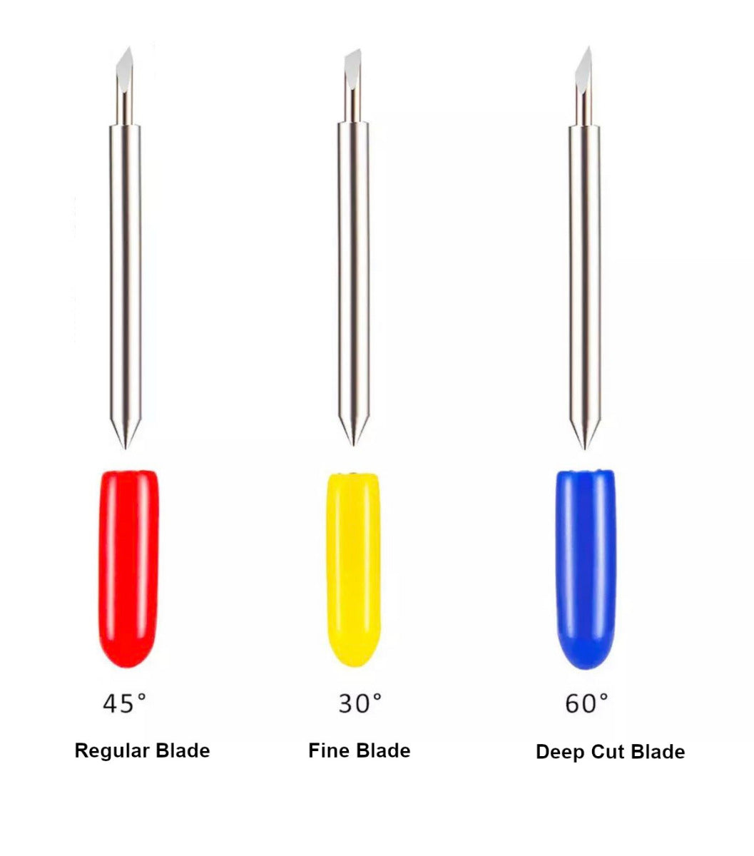 Vinyl Cutter Blades 3pc Pack (Our Cutters, Roland, Most Chinese)