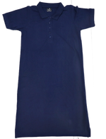 Ladies Golf Dress Cotton Blend 280 gram Navy Large