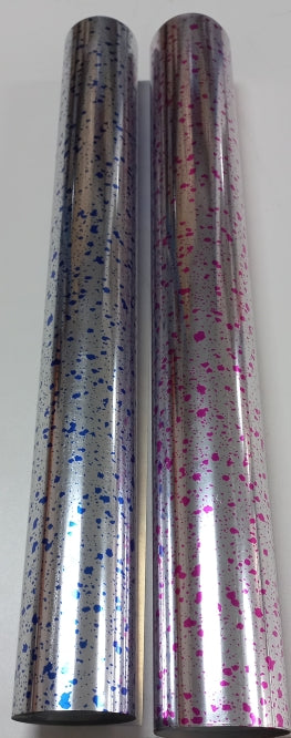 Vinyl HTV Pattern Splash Pink