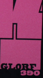 Vinyl HTV Plotterfilms Flex Glow in the Dark Reflective Pink GLORF390