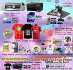 Combo 8in1 Full Size & Contour Craft 490 & Sub Printer