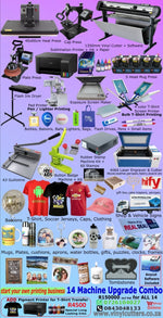 Combo 14 Machine Combo incl Laser