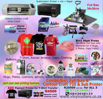 Combo 8in1 Full Size & Contour Craft 720 & Sub Printer
