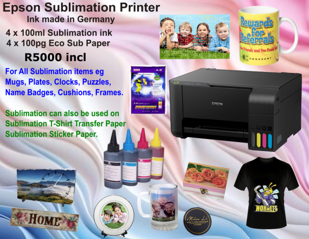 Combo Sublimation Printer kit