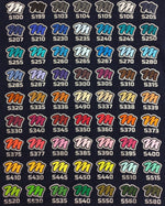 Vinyl HTV Flex PlotterFilms Italy 250mm / 10inch Gold Yellow S410