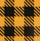 Vinyl HTV Pattern B.Berry Orange Black Check