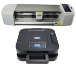 Combo Contour & Craft 490mm Vinyl Cutter + Heat Press Clamshell 21x28cm