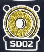 Vinyl HTV PlotterFilms Italy - Stardust Glitter Holo Gold SDH32