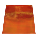 Vinyl Sticker Permanent Holographic Orange Copper CH06 25x30cm 2pcs