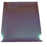 Vinyl Sticker Permanent Holographic Silver to Orange Pink CH18 25x30cm 2pcs