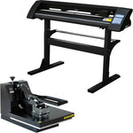 Combo 1350mm Vinyl Cutter + Heat Press 38x38cm