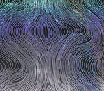 Vinyl HTV Pattern Holo Black silver dots