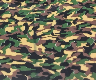 Vinyl HTV Pattern Camo Green