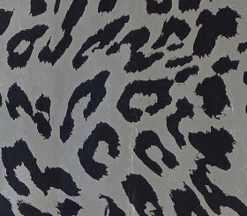 Vinyl HTV Chrome Black Leopard