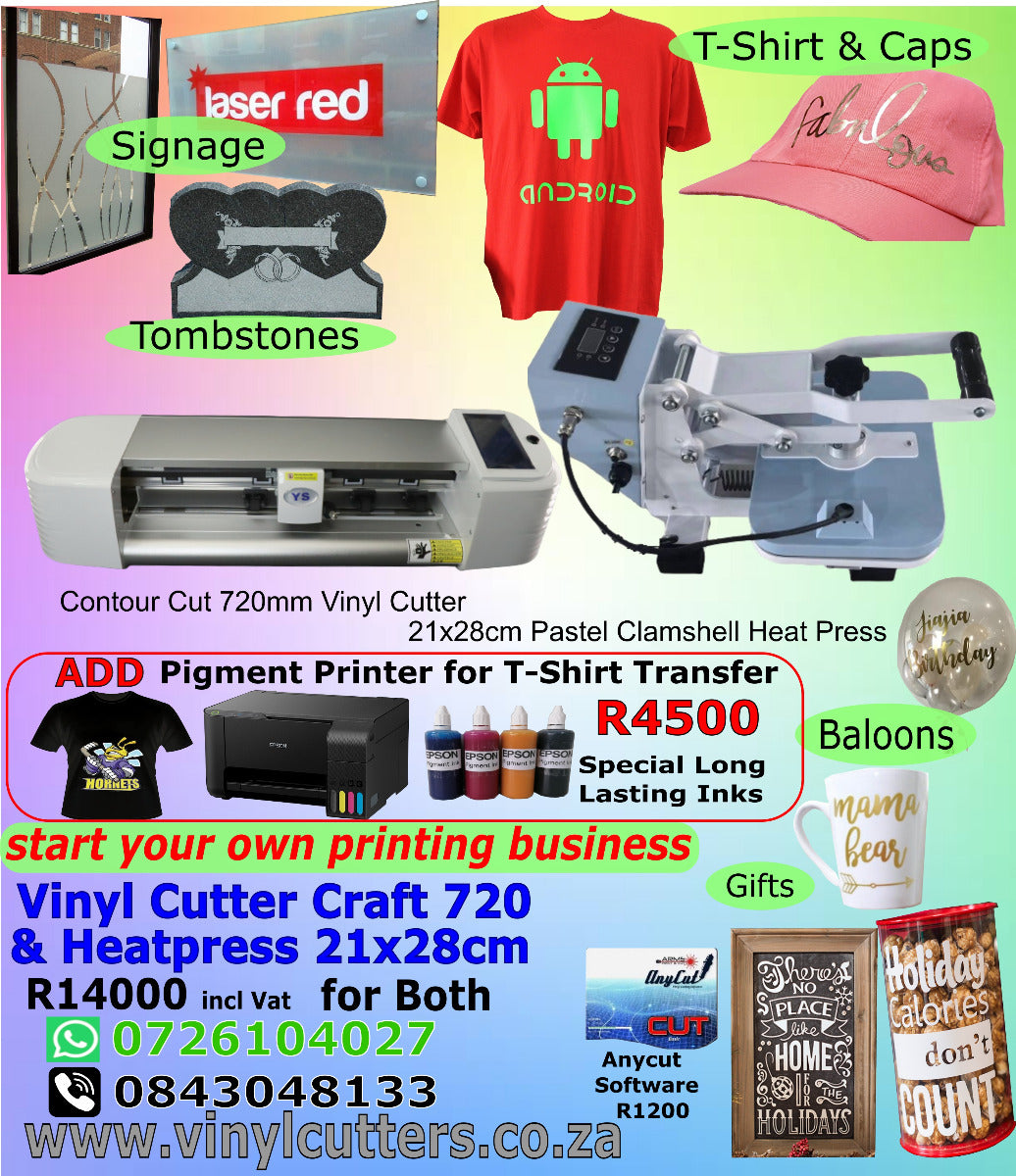 Combo Contour Craft 720 & Pastel Clamshell 21x28cm