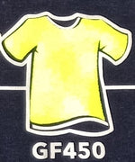 Vinyl HTV Flex PlotterFilms Italy - Flex Soft Glitter Neon Yellow GF450