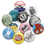 Combo Button Badge Press Economy