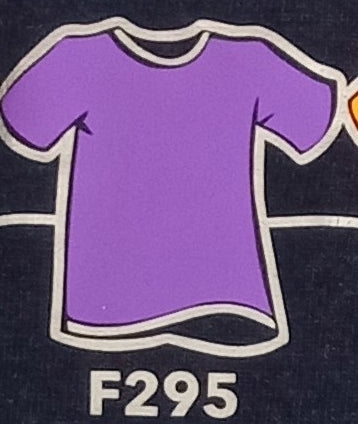 Vinyl HTV Flex PlotterFilms Italy - Fluoresent Neon Purple F295