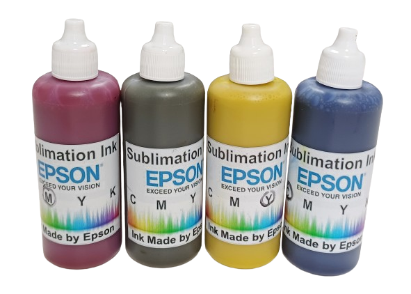 Epson Sublimation Ink 4 x 100ml Made by Epson