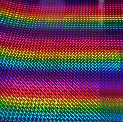 Craft Signage vinyl - Holographic Neon Squares