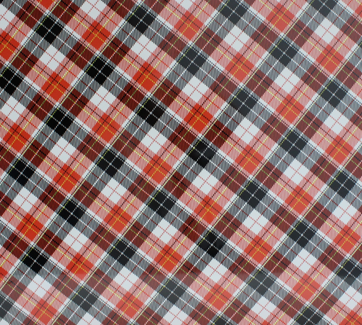 Vinyl HTV Pattern B.Berry Red White Check