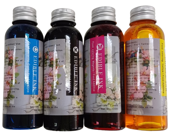 Combo Epson Edible Ink Printer + Inks + Papers