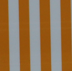 Vinyl HTV Pattern b.berry Stripe Orange White