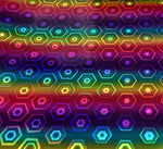 CraftSignage vinyl - Holographic Neon Hex