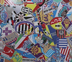 Vinyl 300x300mm Printed Graffiti Soccer