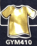 Vinyl HTV Flex PlotterFilms Italy - Gloss Gold GYM410