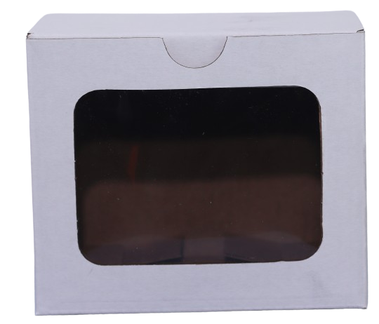 Mug and Candle Box with Window 11OzCardboard - White