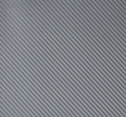Vinyl 300x300mm Carbon Fiber Silver