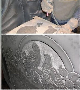 Vinyl - Tombstone sandblasting mask 25MT (Eco)