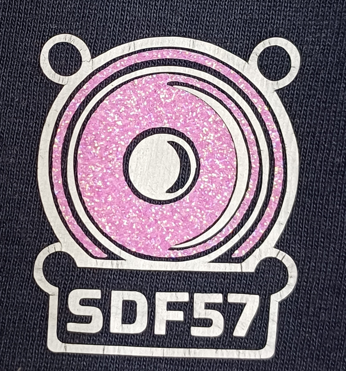 Vinyl HTV PlotterFilms Italy - Stardust Glitter Fluo Purple Pink SDF57