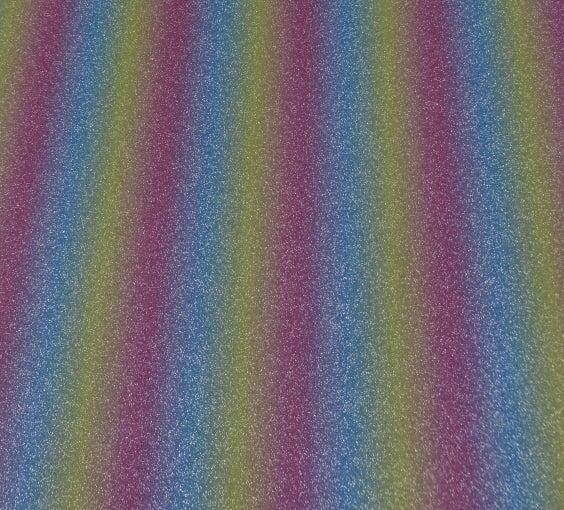 Vinyl HTV Flex PlotterFilms Glass Glitter Reflective Rainbow