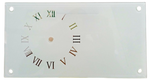 Clock 12inch Long Smooth with Mirror Numbers