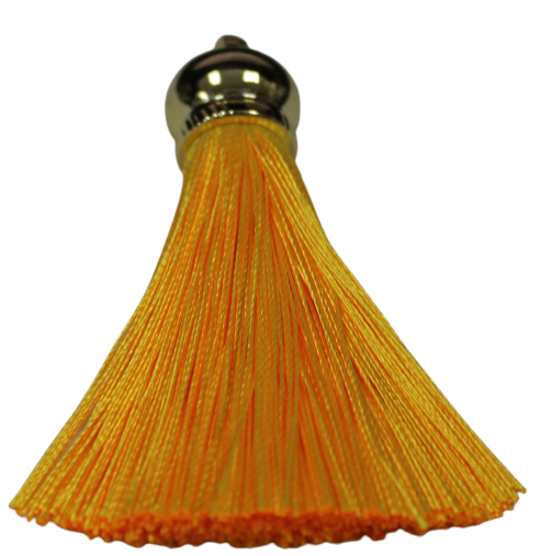 Tassels 65mm Yellow Orange