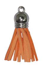 Tassels Silver 35mm Orange No 9