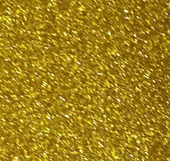 Vinyl HTV Glitter Gold