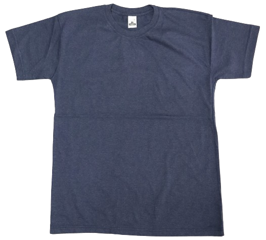 T-shirt 180 gram Light Navy Melange Large