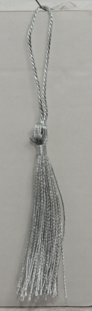Tassels 130mm Silver No35