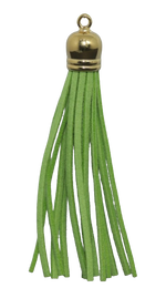 Tassels Gold 80mm Lime No 8