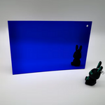 Acrylic Sheet Mirror Sapphire Blue A5