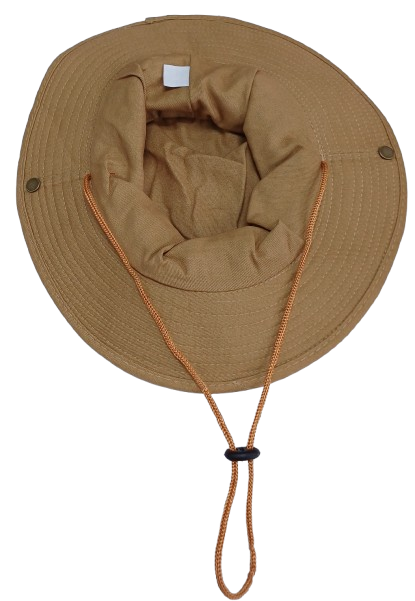Cap Cricket Safari Style Round Brim Tan