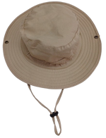 Cap Cricket Safari Style Round Brim Beige