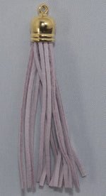 Tassels Gold 80mm Light Mauve No 50