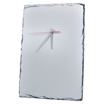Rock Slate Clock
